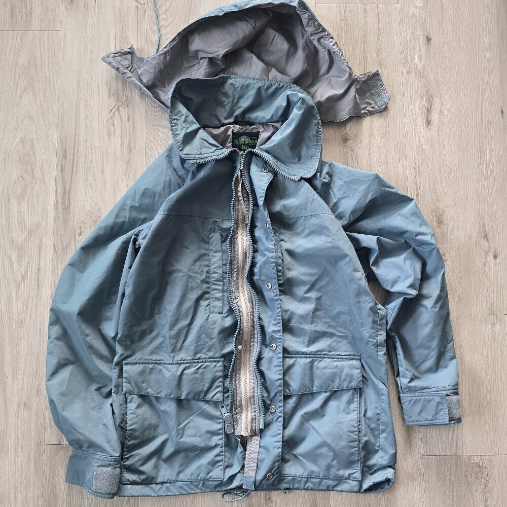 vintage 90's REI | blue Gorpcore outdoor Gore-Tex zip-up jacket | MENS M